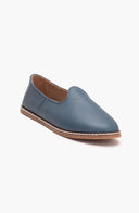 Dalya - Blue Leather Slip On (Women)