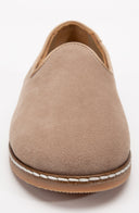 Istanbul - Beige Suede Leather Slip On (Women)
